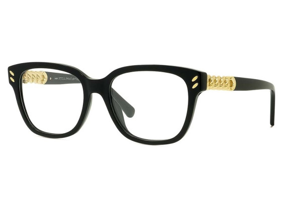 Stella McCartney SC50010I 001 Black/Gold 53mm