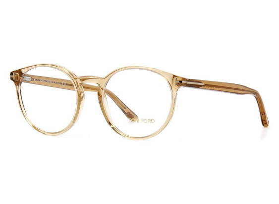Tom Ford FT5524 045 Shiny Light Brown 49mm
