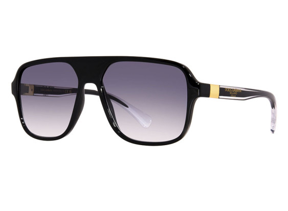 Dolce & Gabbana DG6134 675/79 Black/Clear Gradient Blue
