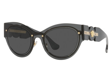 Versace VE2234 100287 Transparent Dark Grey/Dark Grey