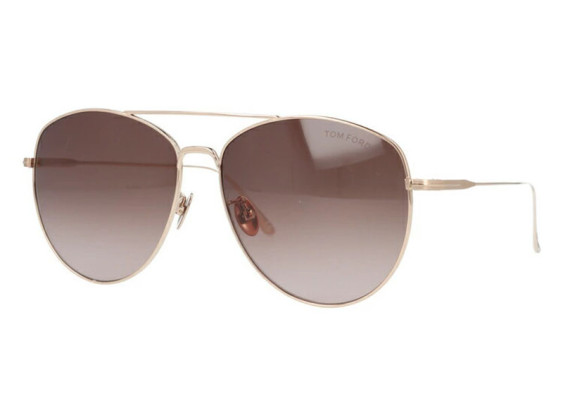 Tom Ford FT0784 28F Shiny Rose Gold/Gradient Brown