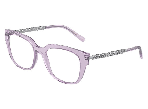 Dolce & Gabbana DG5087 3382 Lilac Transparent/Silver 53mm