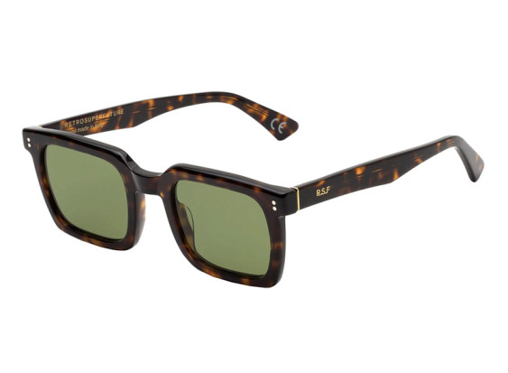 RETROSUPERFUTURE SECOLO 3627 HT6 Dark Havana/Green