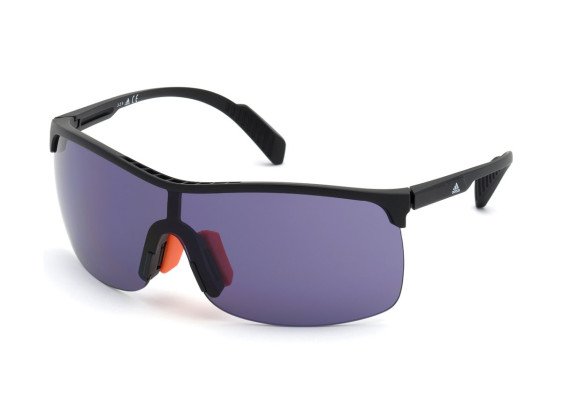 Adidas SP0003 02A Matte Black/Smoke Color Up