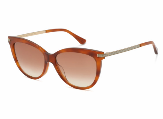 Jimmy Choo AXELLE/G/S 00UC HA Red Havana/Brown Gradient