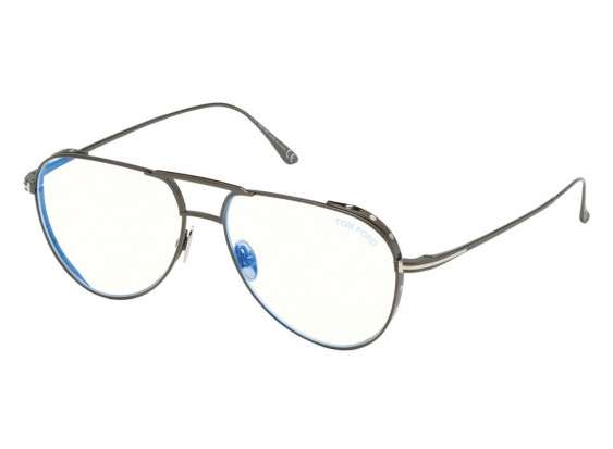 Tom Ford FT5658-B 008 Shiny Gunmetal 56mm