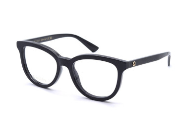 Gucci GG1687O 001 Black 52mm
