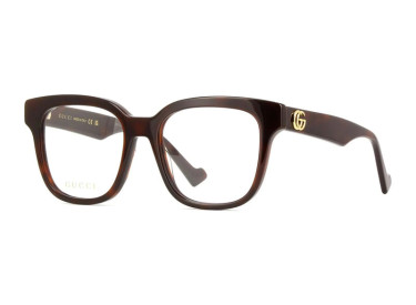 Gucci GG0958O 007 Shiny Dark Havana 52mm