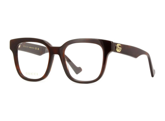 Gucci GG0958O 007 Shiny Dark Havana 52mm