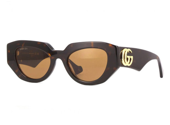 Gucci GG1421S 002 Dark Havana/Brown