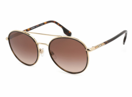 Burberry BE3131 110913 Light Gold / Brown Gradient