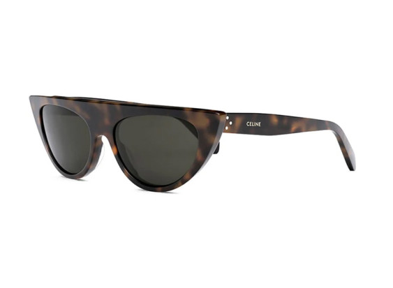 Celine CL40228I 52A Dark Havana/Smoke