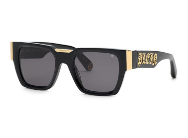 Philipp Plein SPP095M 0700 Shiny Black/Grey