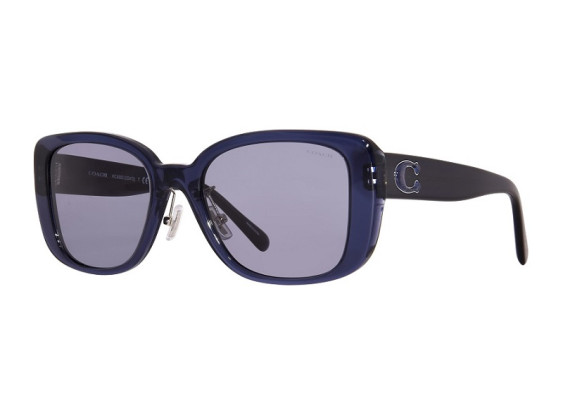 Coach HC8352 571480 Transparent Blue/Blue Solid
