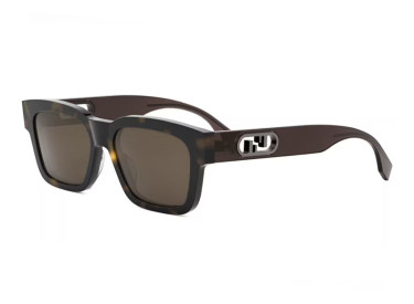 Fendi FE40107I 52E Dark Havana/Brown