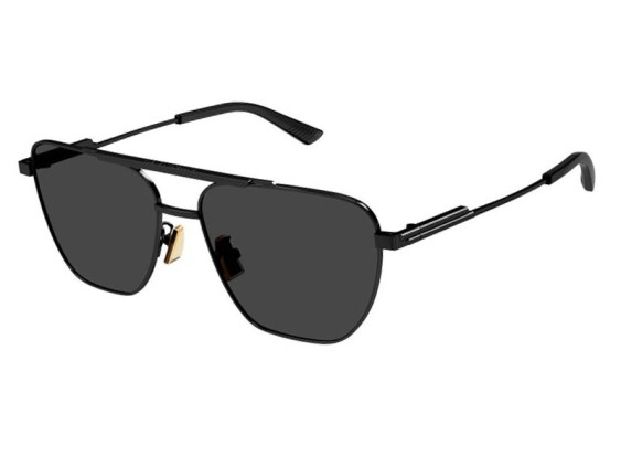 Bottega Veneta BV1236S 001 Black/Dark Grey
