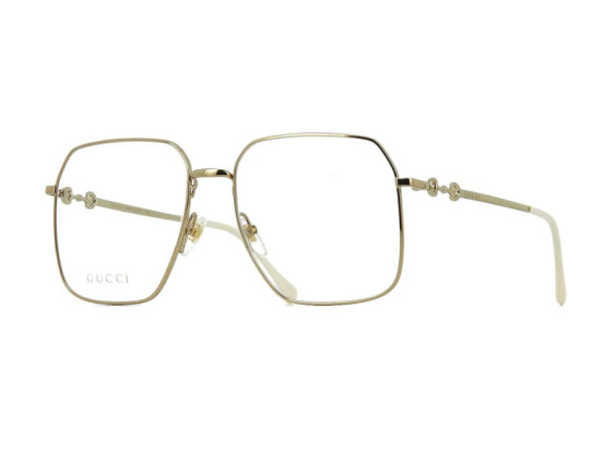 Gucci GG0952O 001 Gold/White 57mm