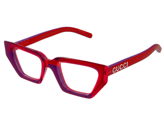 Gucci GG1720O 004 Transparent Red/Purple 51mm