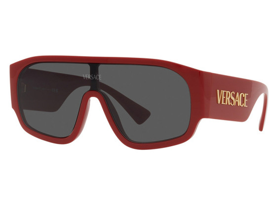 Versace VE4439 538887 Red/Dark Grey
