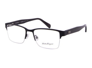 Salvatore Ferragamo SF2222 002 Matte Black 54mm