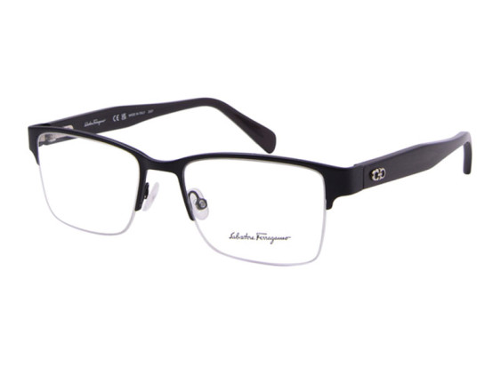 Salvatore Ferragamo SF2222 002 Matte Black 54mm