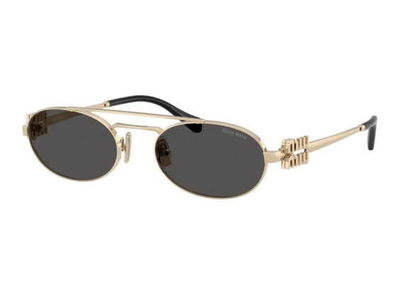 Miu Miu MU54ZS ZVN08Z Pale Gold/Dark Grey