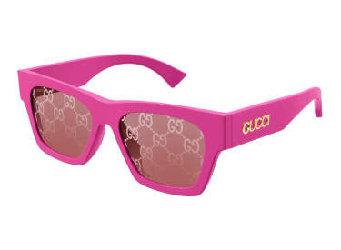 Gucci GG1835S 004 Shiny Fucsia/Red with GG Pattern Mirror
