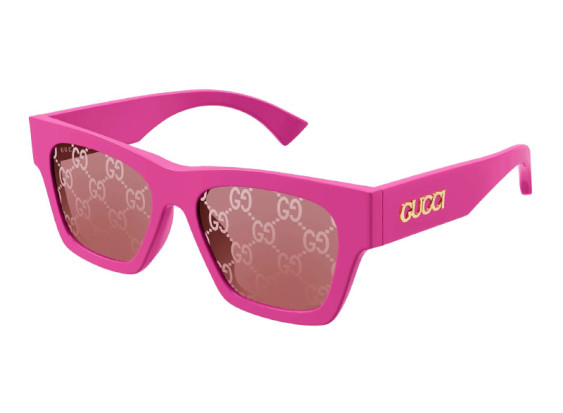 Gucci GG1835S 004 Shiny Fucsia/Red with GG Pattern Mirror