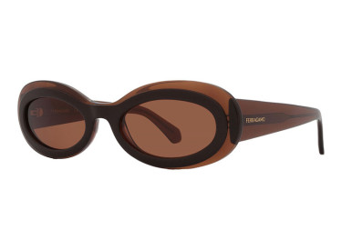 Salvatore Ferragamo SF2003S 233 Transparent Brown/Brown