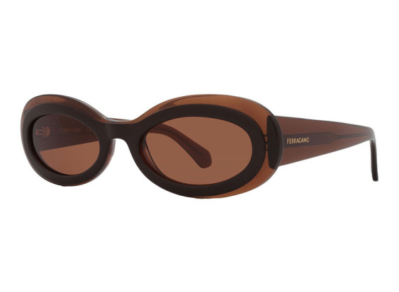 Salvatore Ferragamo SF2003S 233 Transparent Brown/Brown