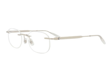 Montblanc MB0147O 003 Silver 52mm