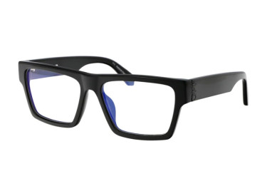 Off-White OERJ046 STYLE 46 1000 Black/Clear Blue Light Block 56mm