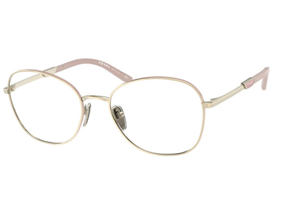 Prada PR64YV 17A1O1 Pale Gold 52mm