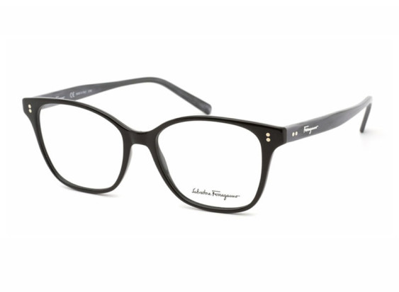 Salvatore Ferragamo SF2912 004 Black/Grey Marble 52mm