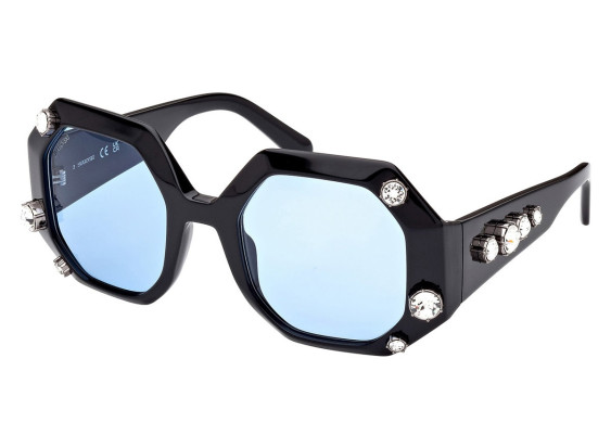 Swarovski SK0375 01V Black/Blue