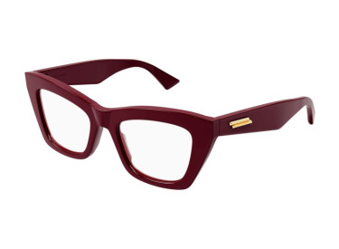 Bottega Veneta BV1215O 004 Burgundy 50mm