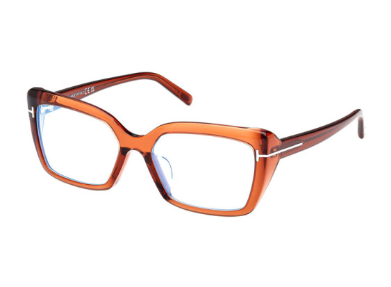 Tom Ford FT5991-F-B 048 Shiny Dark Brown 56mm