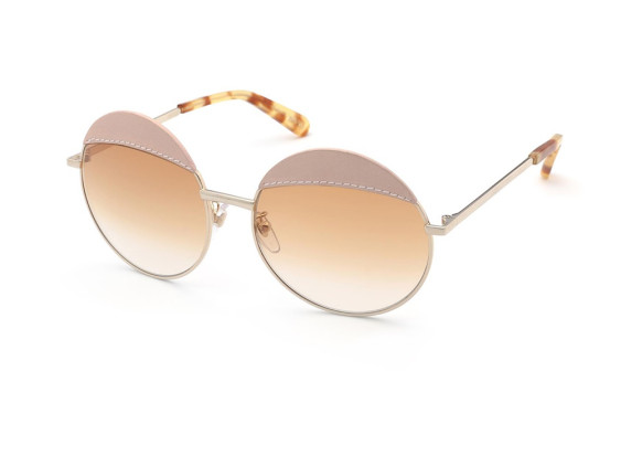 Loewe LW40007U 33F Gold/Pink Leather/Gradient Brown