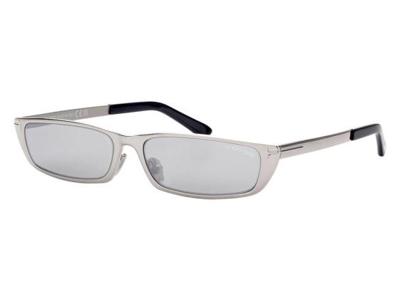 Tom Ford FT1059 16C Shiny Palladium/Smoke Mirror