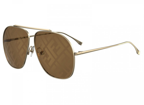 Fendi FF0407/G/S 001QEB Gold/Brown