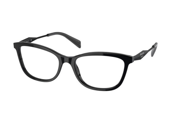 Prada PR02YV 07E1O1 Shiny Black 54mm