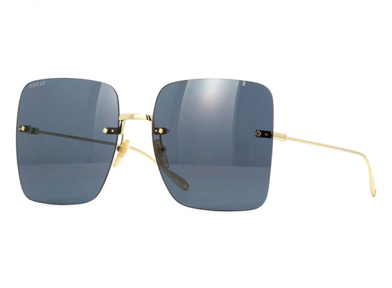 Gucci GG1147S 001 Gold/Grey