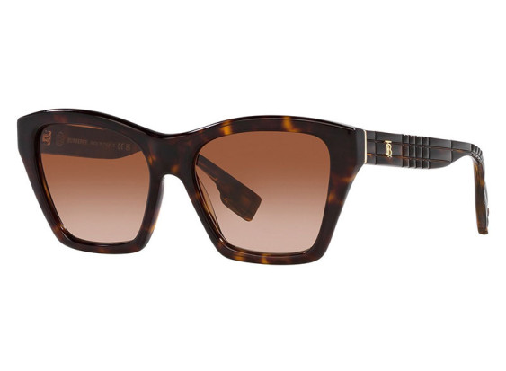 Burberry BE4391 300213 Shiny Dark Havana/Brown Gradient