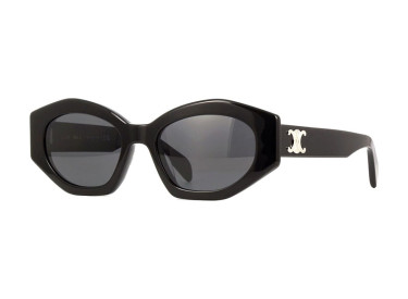 Celine CL40238U 01A Black/Smoke