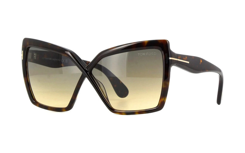 Tom Ford FT1195 52B Dark Havana/Smoke Gradient