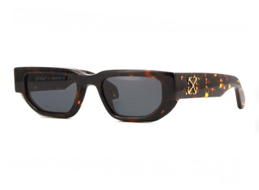 Off-White OERI115 GREELEY 6007 Havana/Dark Grey
