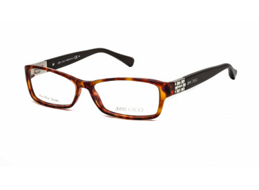 Jimmy Choo JC41 06VI 00 Red Havana Brown 53mm