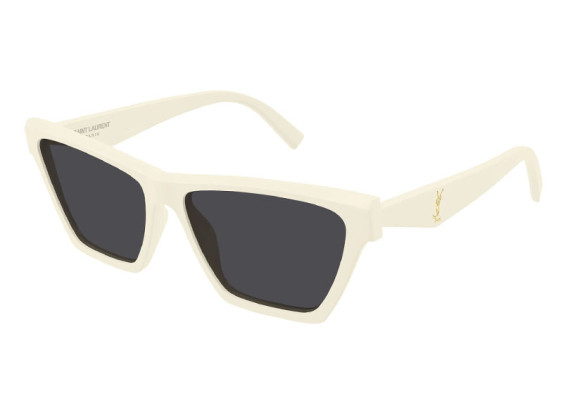 Saint Laurent SL M103 007 Shiny Ivory/Black
