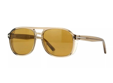 Tom Ford FT1022 45E Shiny Light Brown/Brown