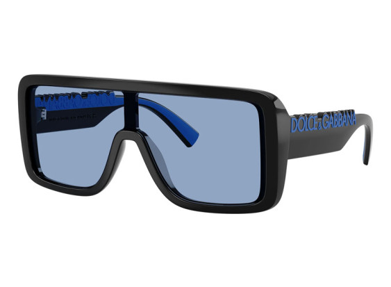 Dolce & Gabbana DG6204 501/80 Shiny Black/Blue